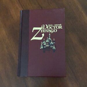 DOCTOR ZHIVAGO Vintage Hardcover Book Boris Pasternak 1990
